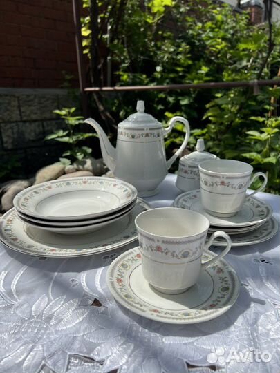 Сервиз мпб Москва фарфоровый