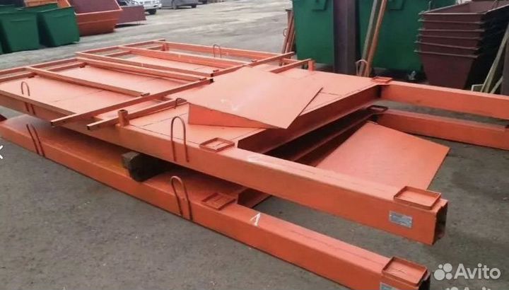 Выносная площадка строительная с съездом