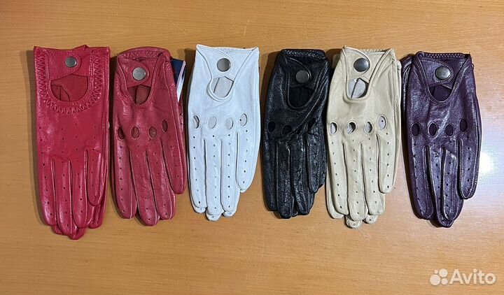 Перчатки женские нат. кожа