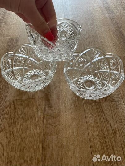 Хрустальная салатница