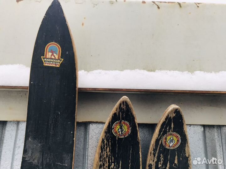 Лыжи деревянные СССР