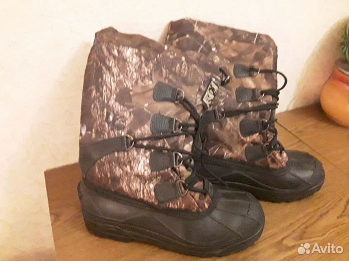 Зимние сапоги для рыбалки с утеплителями
