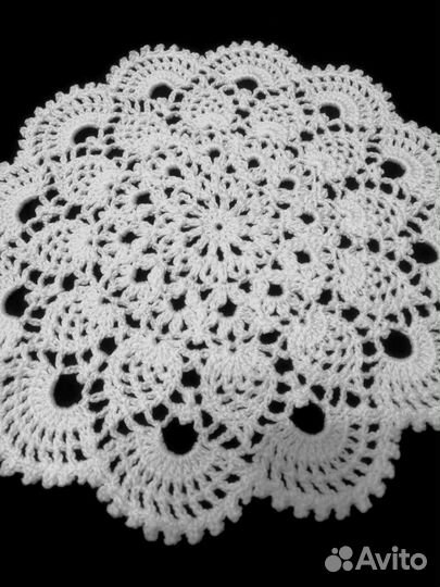Салфетки вязаные крючком