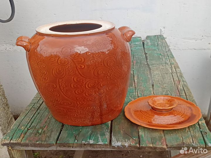 Кадка керамическая для засолки