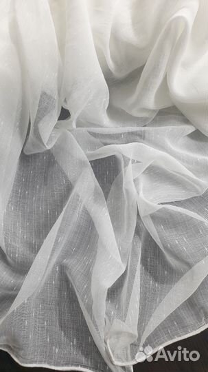 Шторы тюль лен
