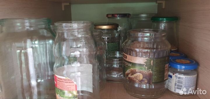 Стеклянная банка от 400 мл до 1 л