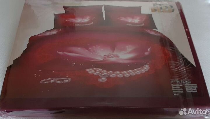 Постельное белье евро новое