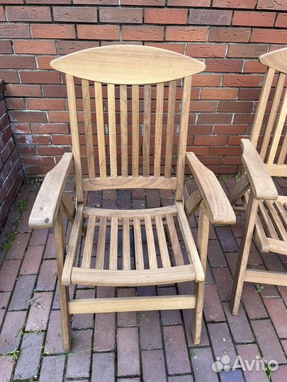 Кресло из дерева тик, складное