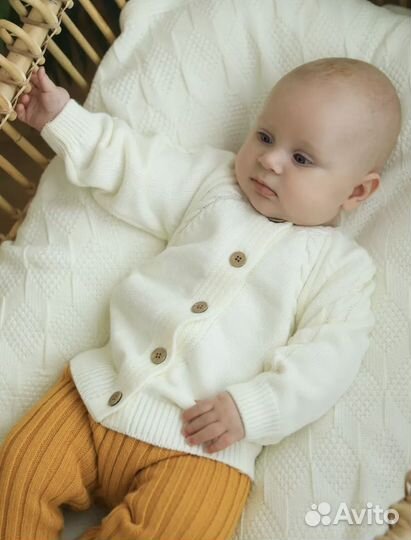 Кофта кардиган малышу 80