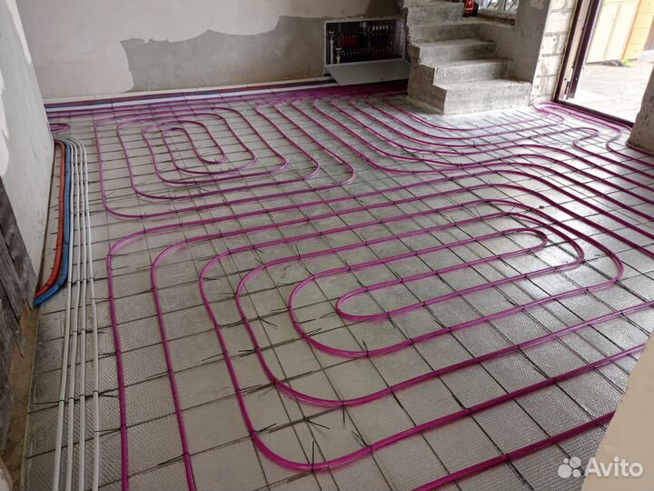 Отопление, Теплый пол, Лучевая система