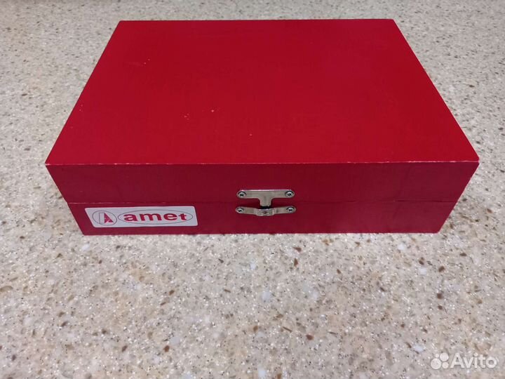 Столовый набор нержавейка позолота СССР