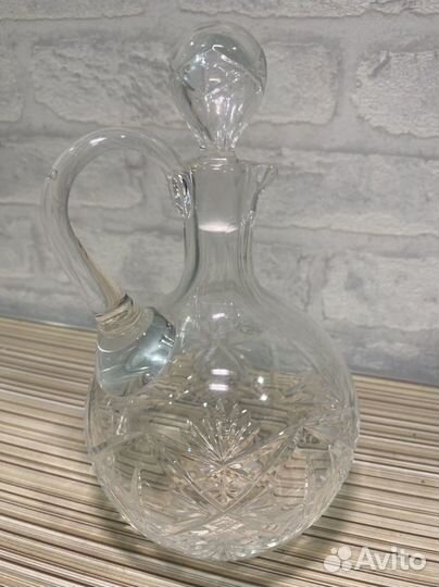 Графин хрустальный СССР