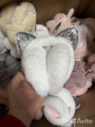 Наушники меховые для девочки