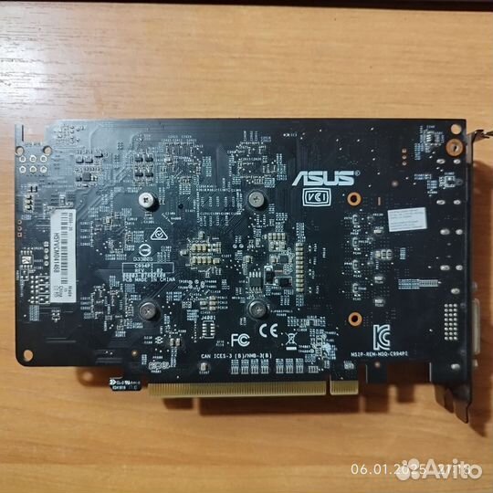 Видеокарта Asus rx 550