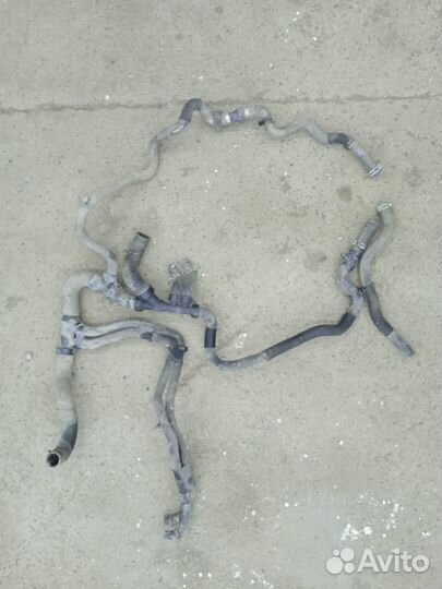 Патрубки радиатора охлаждения двс АКПП Kaptur