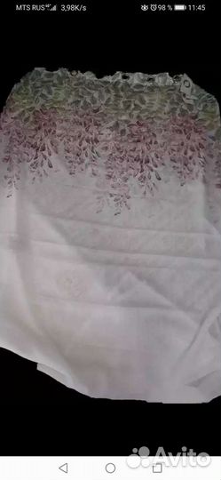 Тюль на кухню новый