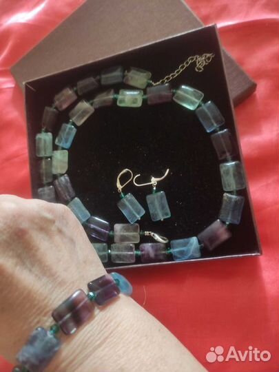 Комплект из флюорита кораллов