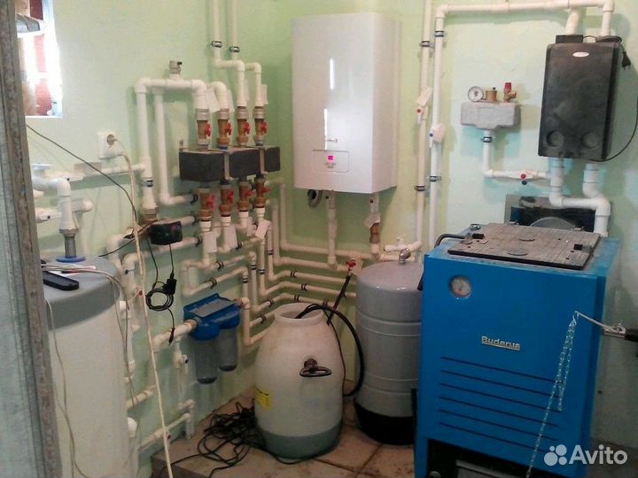 Монтаж отопления и водопровода, электромонтаж