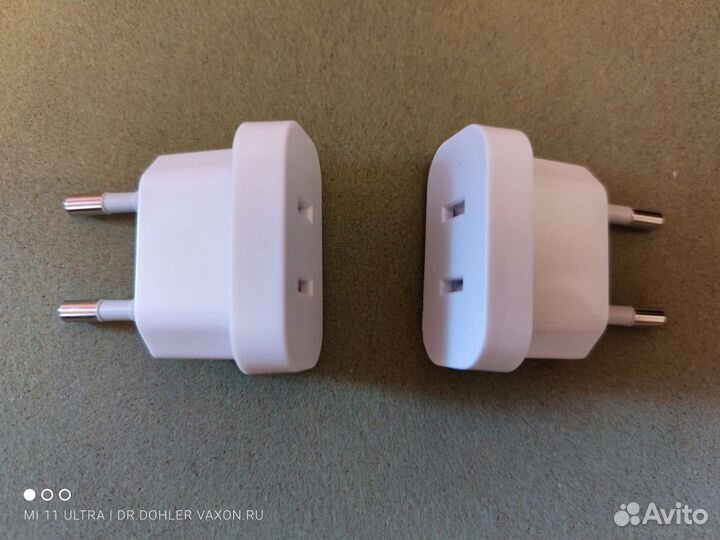 Переходник с китайской вилки на Российскую, новый