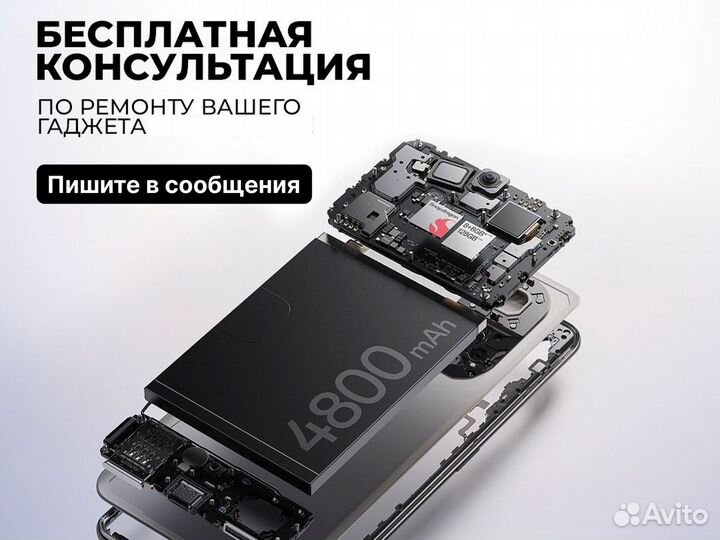 Замена заднего стекла iPhone