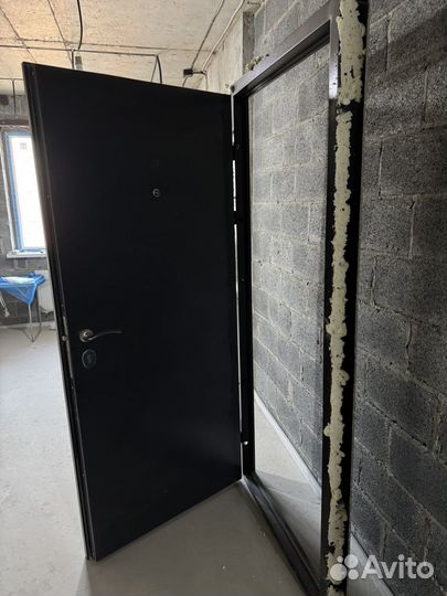 Дверь входная демонтированная