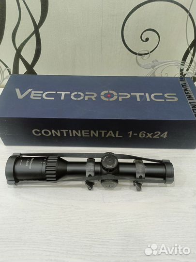 Оптический прицел vector optics continental 1-6*24