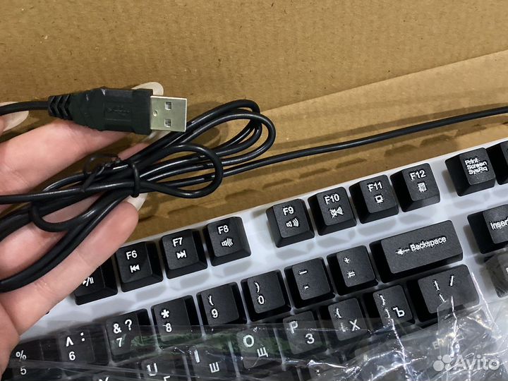 Игровой набор мышь и клавиатура