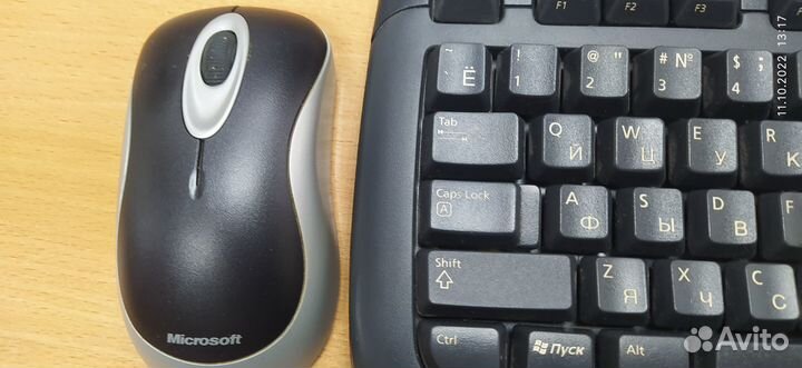Беспроводная Microsoft Wireless клавиатура + мышь