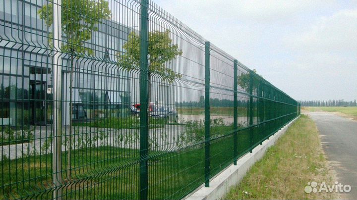 Забор 3D шов без сварки