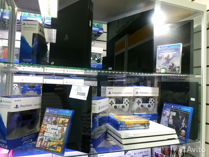 Приставки Sony playstation 4