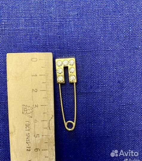 Брошь булавка