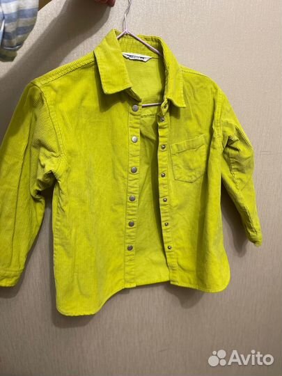 Джинсовка, рубашка на мальчика 122 размер