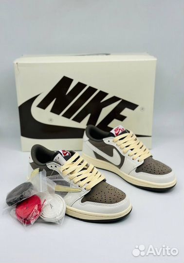 Nike air jordan 1 low travis scott reverse mocha