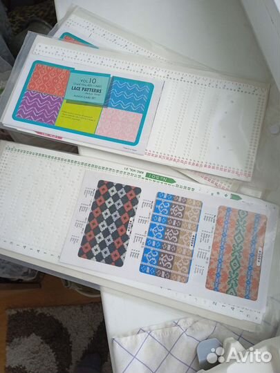 Перфокарты для вязальных машин