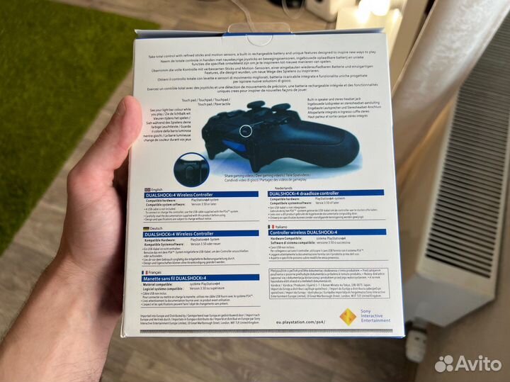 Новый геймпад dualshock 4 ps4 джойстик белый