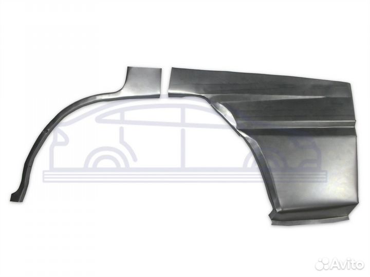 Кузовные арки Mitsubishi Pajero II Рестайлинг