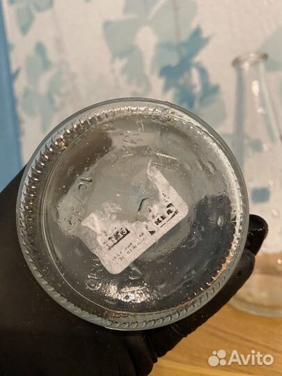 Ваза стекло с узким горлом IKEA икеа