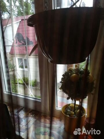 Занавески нити темно коричневого цвета