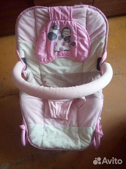 Шезлонг детский capella