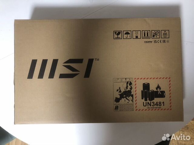 Игровой ноутбук MSI CreatorPro M17 объявление продам