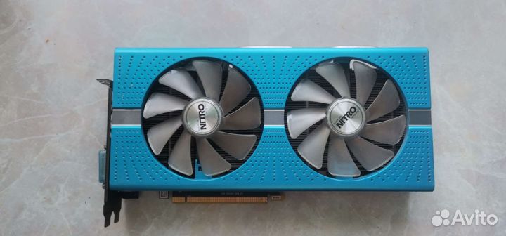 Видеокарта sapphire nitro + RX580