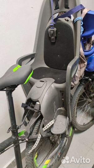 Детское велокресло hamaxs и велошлем