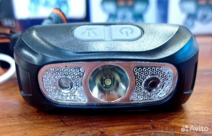 Налобный фонарик яркий луч