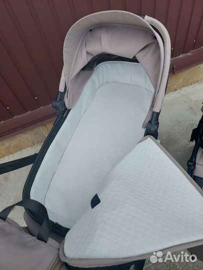 Коляска 2в1 модульная Новая (Коричневый