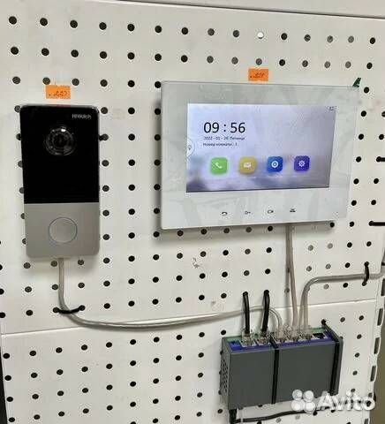 Комплект домофона IP