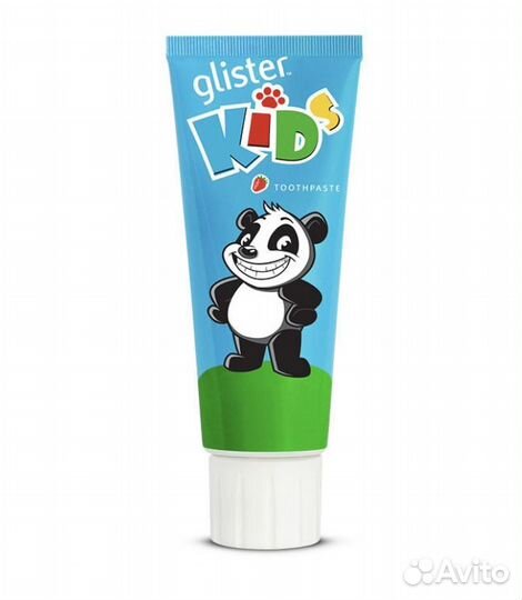 Зубная паста для детей Glister, реминилаз Зубов