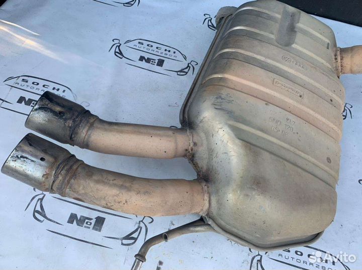 Глушитель Volkswagen Tiguan 2.0 Turbo TSI