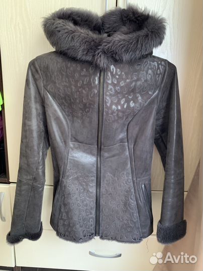 Дубленка укороченная