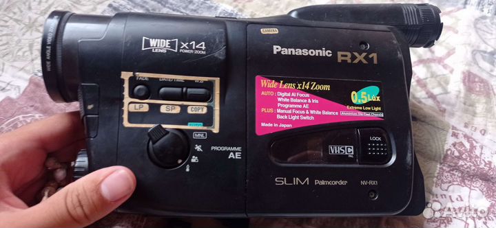 Видеокамера panasonic rx1
