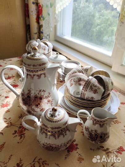 Чайный сервиз Кахла (Kahla), гдр. На 12 персон